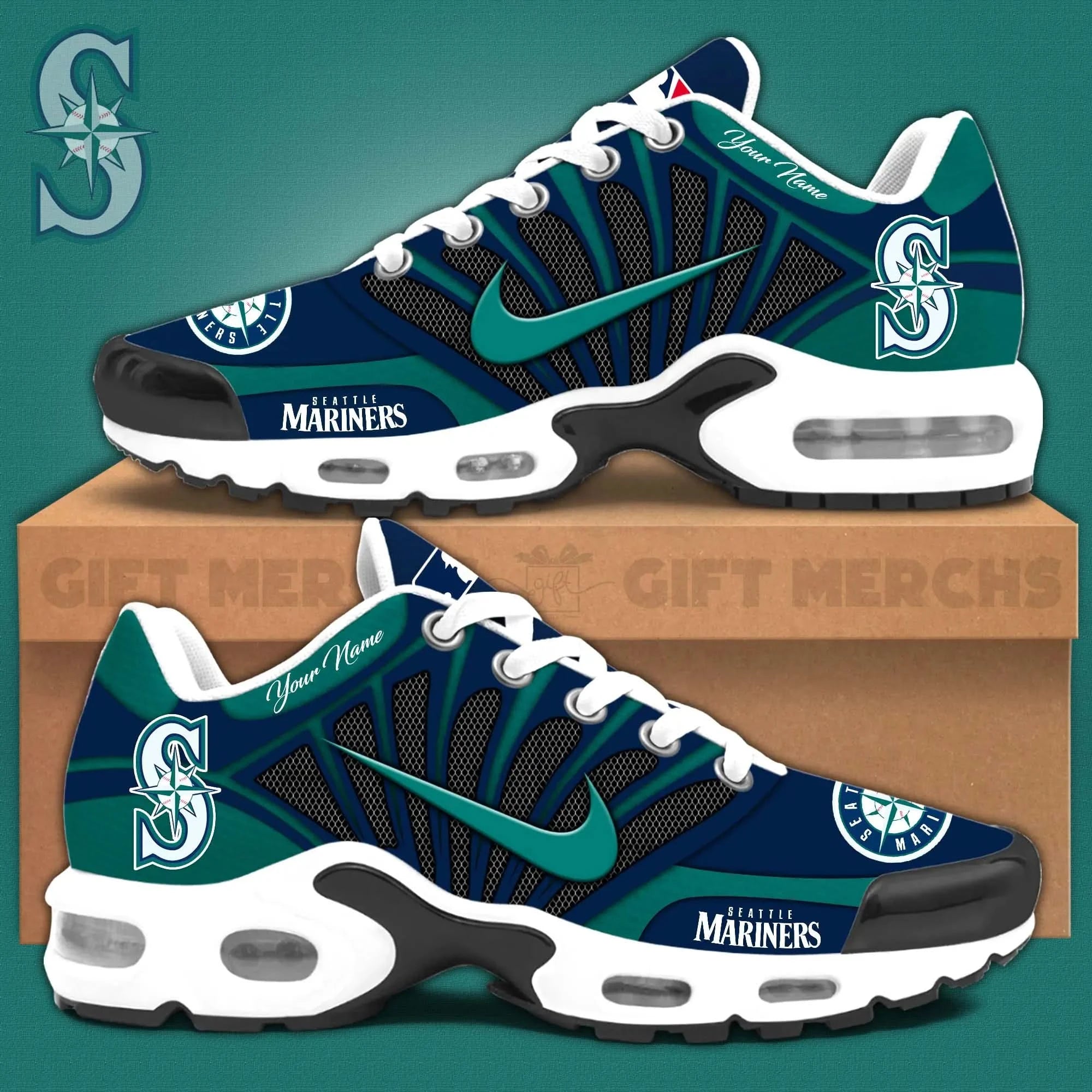 seattle mariners customized premium sport shoes 4592 9ft8d
