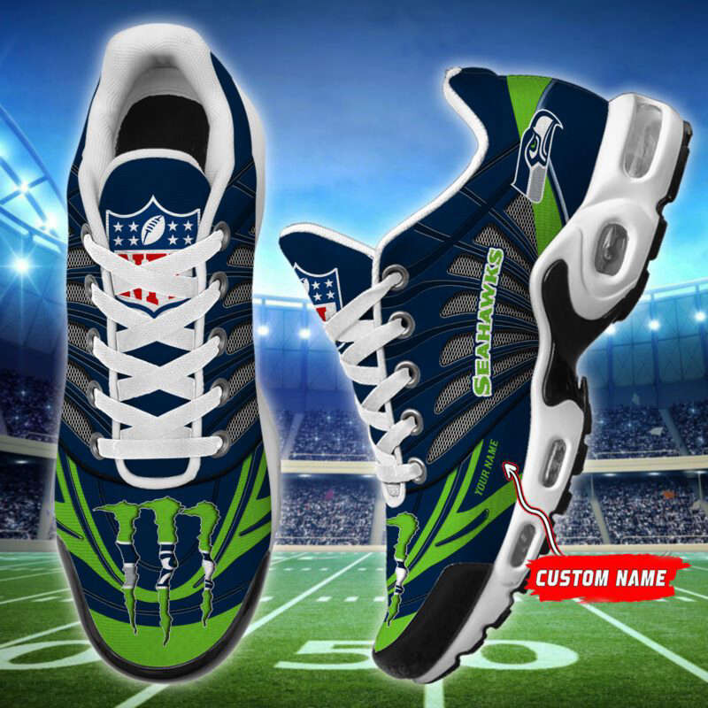 Seattle Seahawks Air Max Plus Sport Sneakers For Fan Gifts