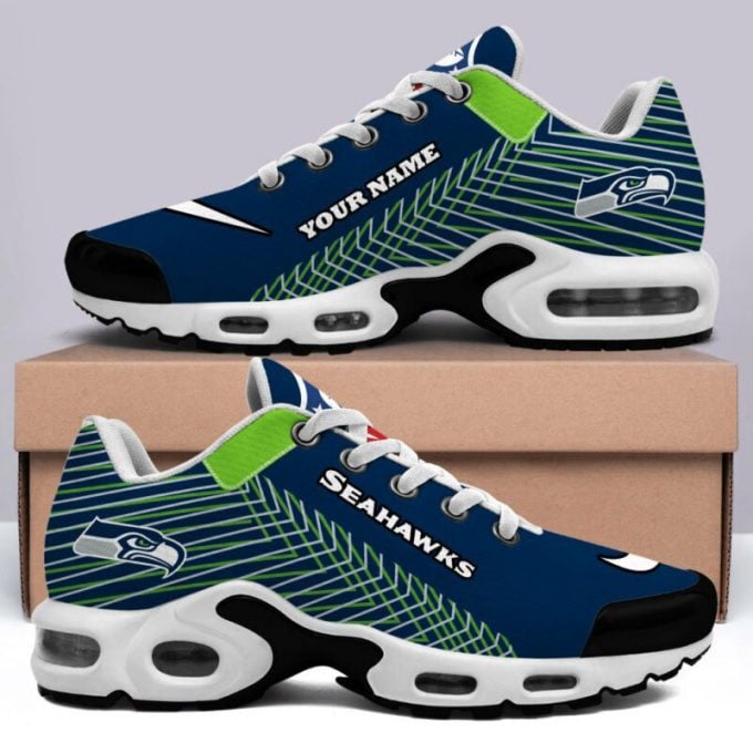 seattle seahawks custom name air max shoes air cushion sneakers 3327 ybdmu