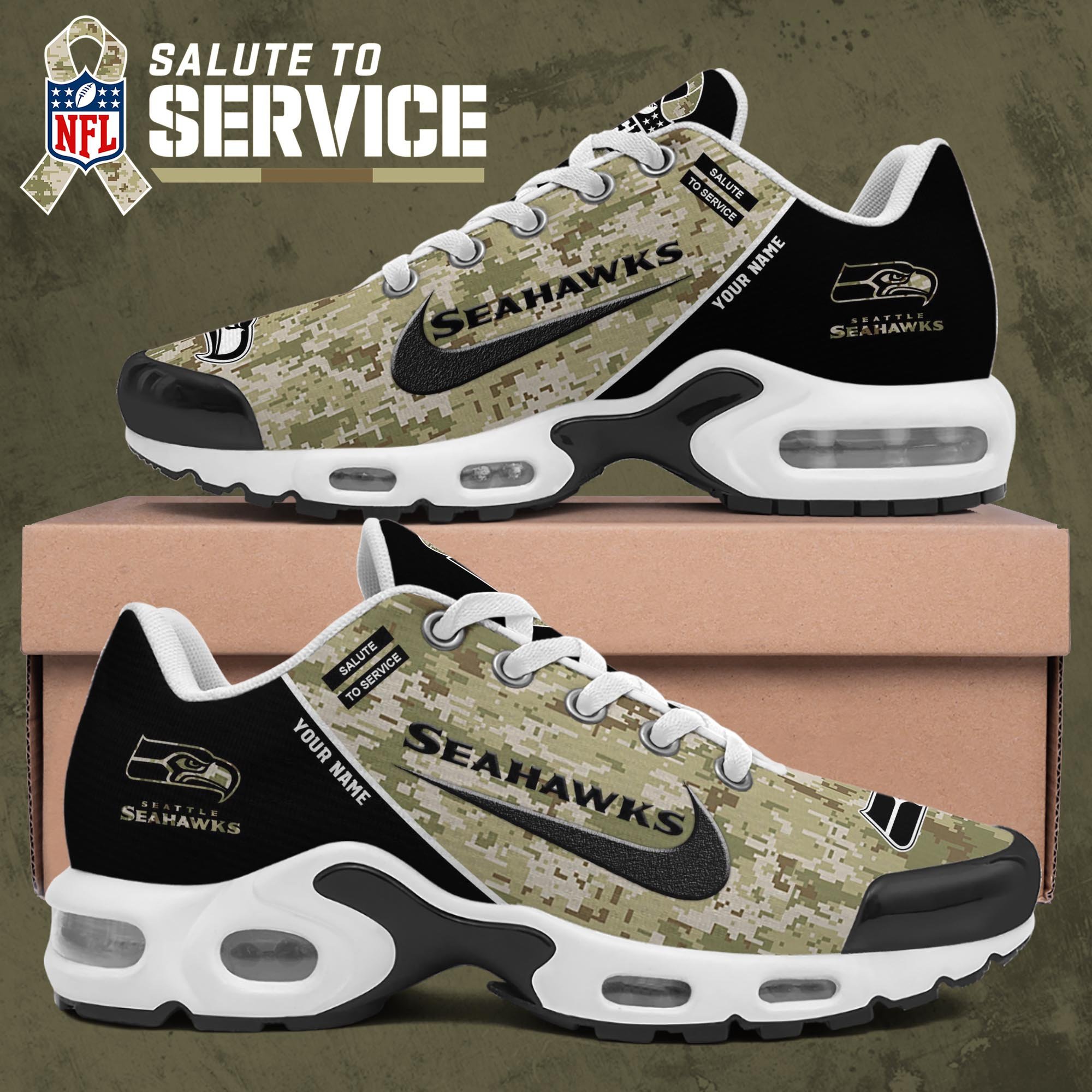 seattle seahawks tn shoes 2026 version custom name camouflage shoes ph586 3711 zucyw