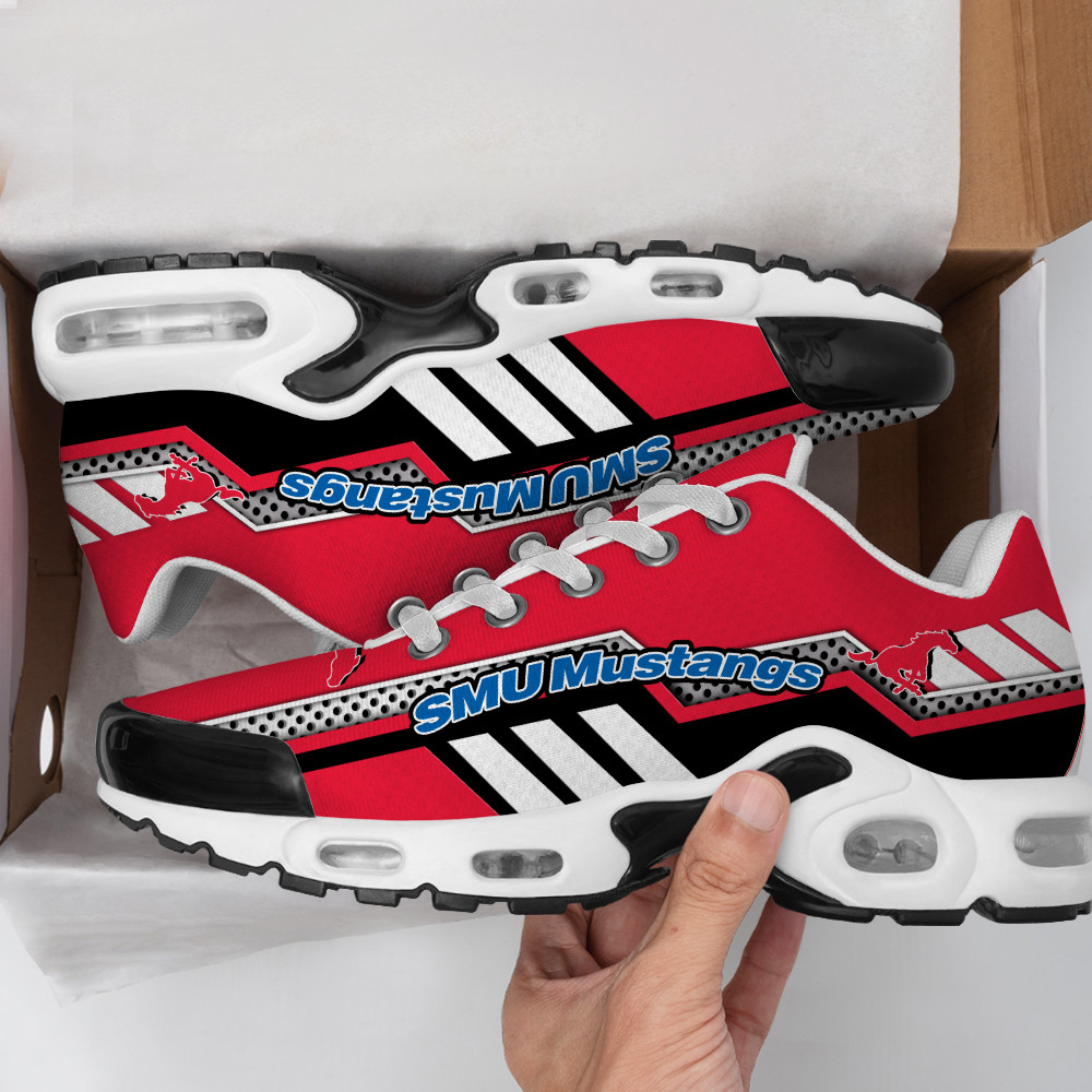 SMU Mustangs Personalized TN Air Max Shoes Air Cushion Sneakers