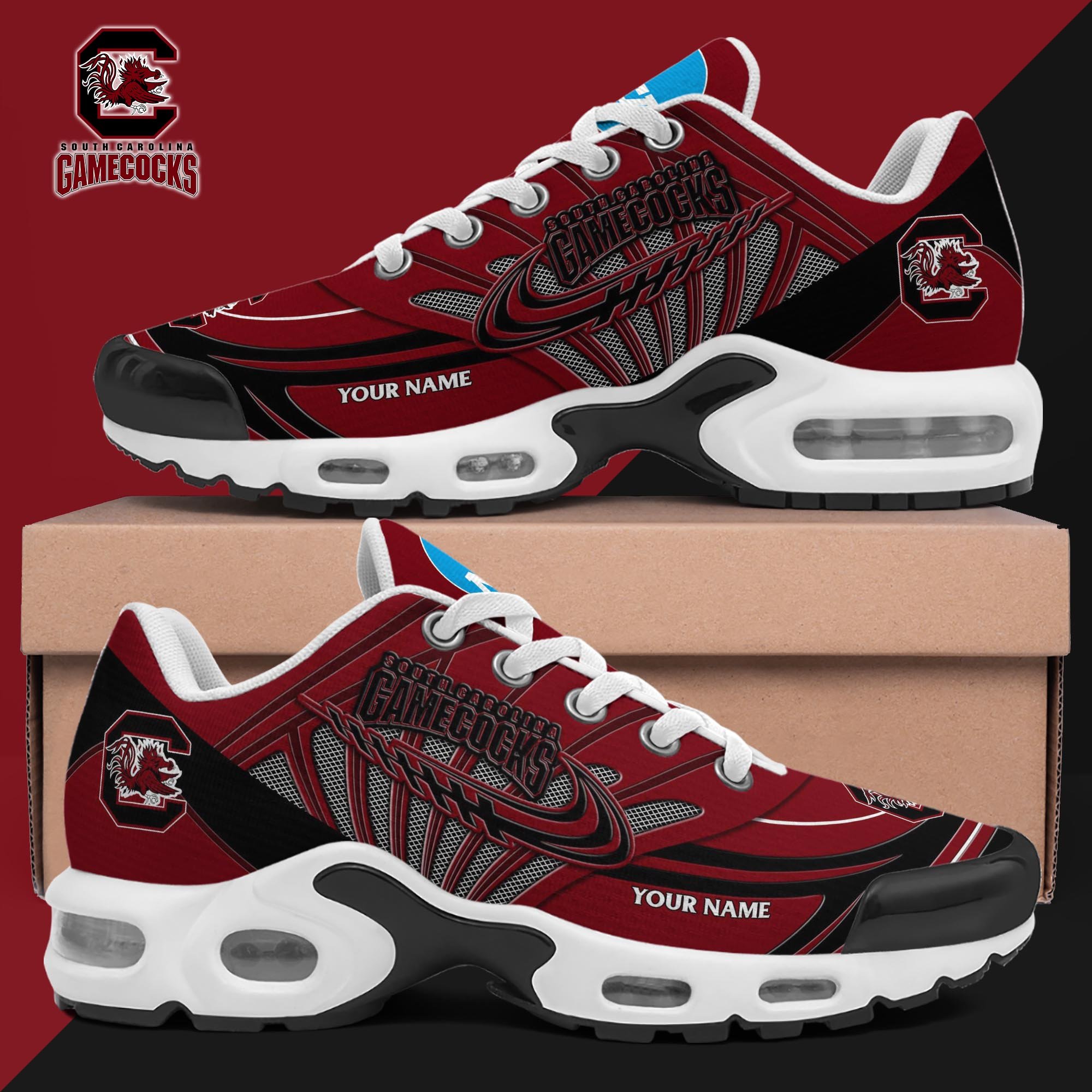 South Carolina Gamecocks TN Shoes 2026 Version Custom Your Name 594
