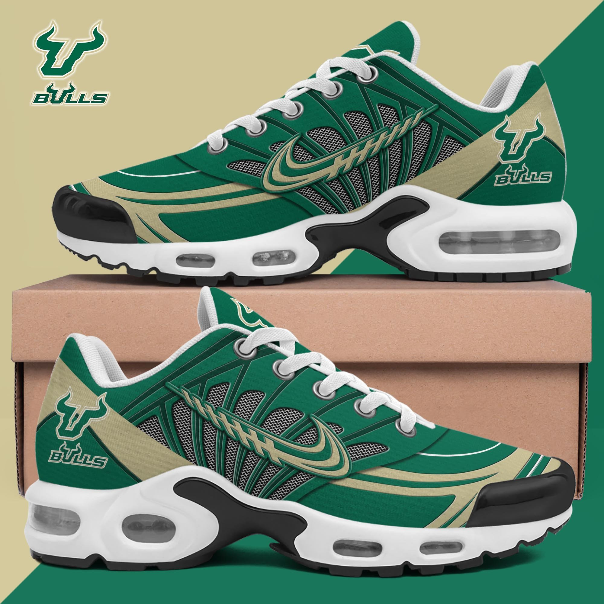 South Florida Bulls TN Shoes 2026 Version Custom Name 135