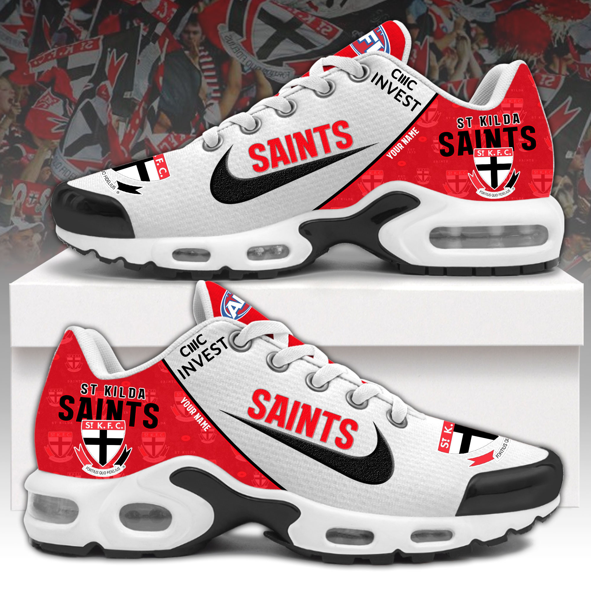 st kilda saints tn air max plus shoes sneakers for men and women 9612 ywwe7