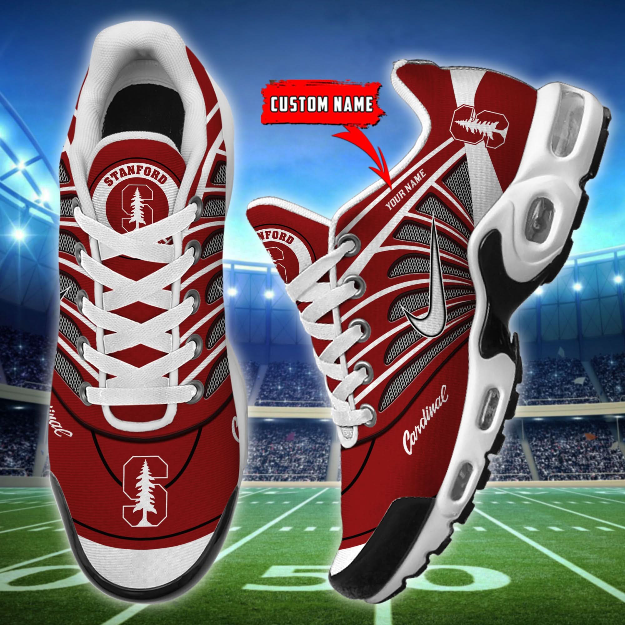 stanford cardinal air max plus shoes limited 6580 pvjgz