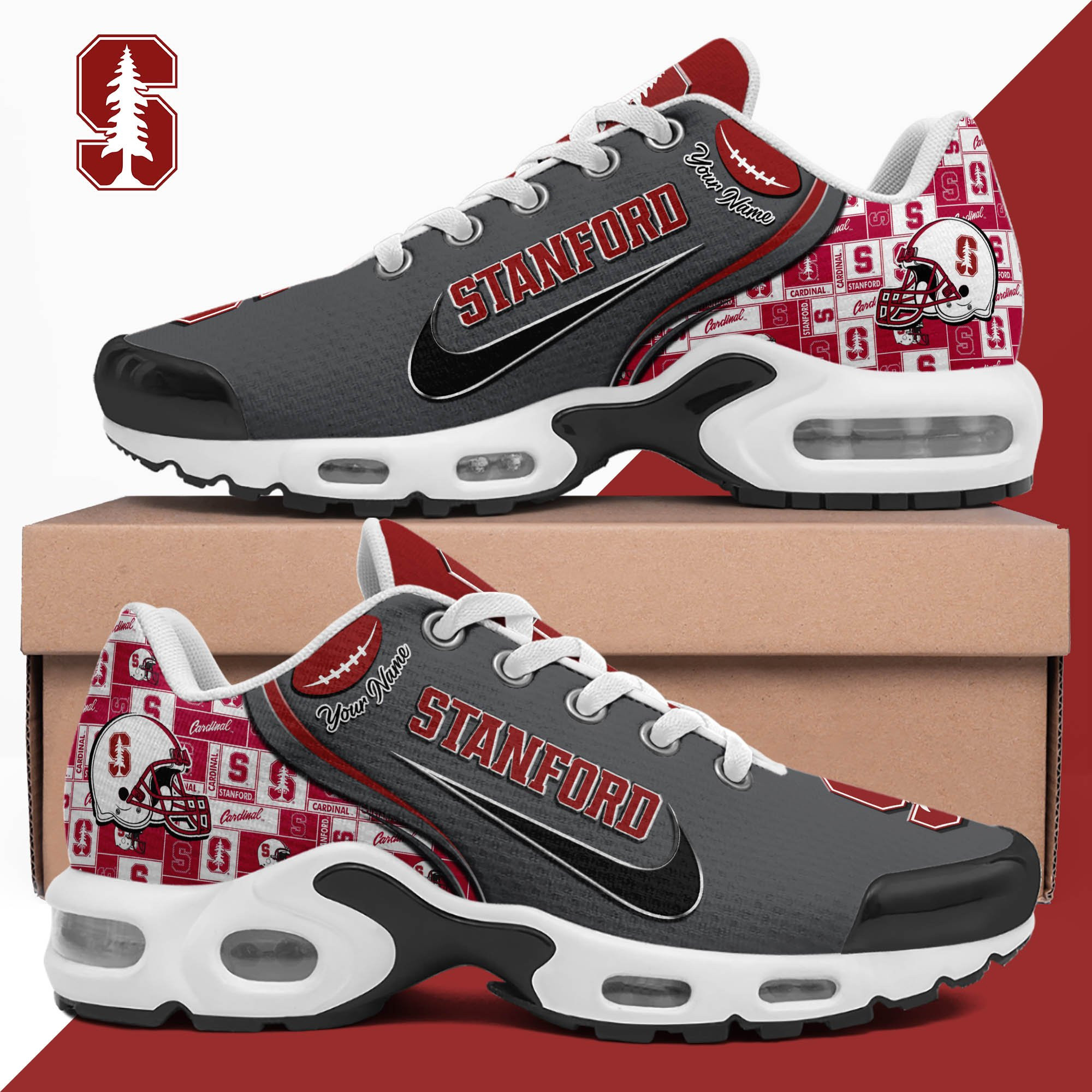Stanford Cardinal TN Shoes 2026 Version Custom Your Name 499