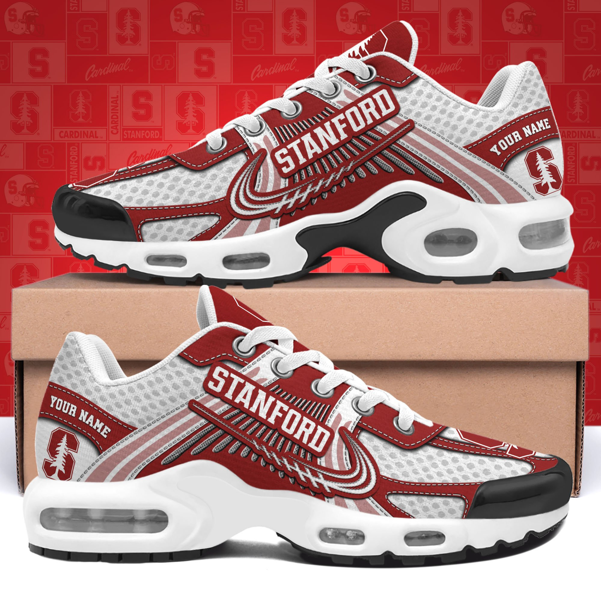 stanford cardinal tn shoes custom your name sport shoes 2720 dhpun