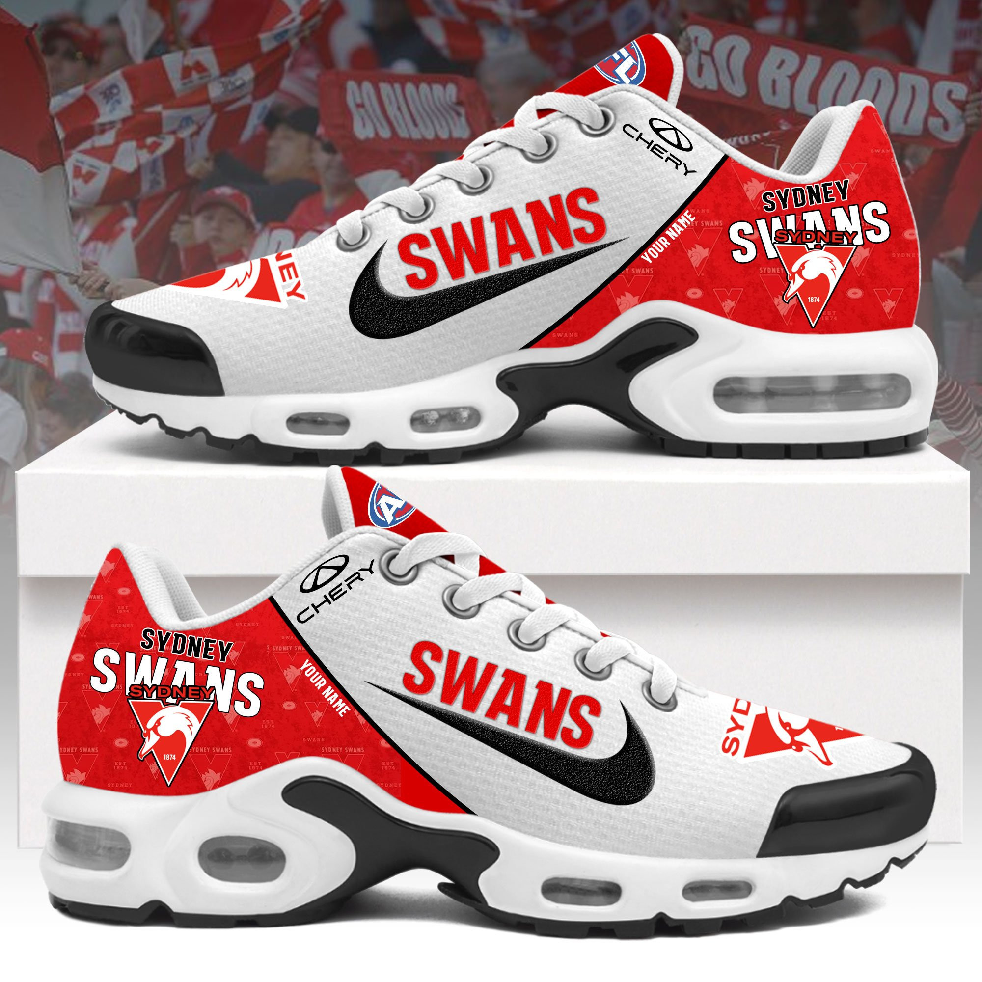 sydney swans tn air max plus shoes sneakers for men and women 5647 l8erw