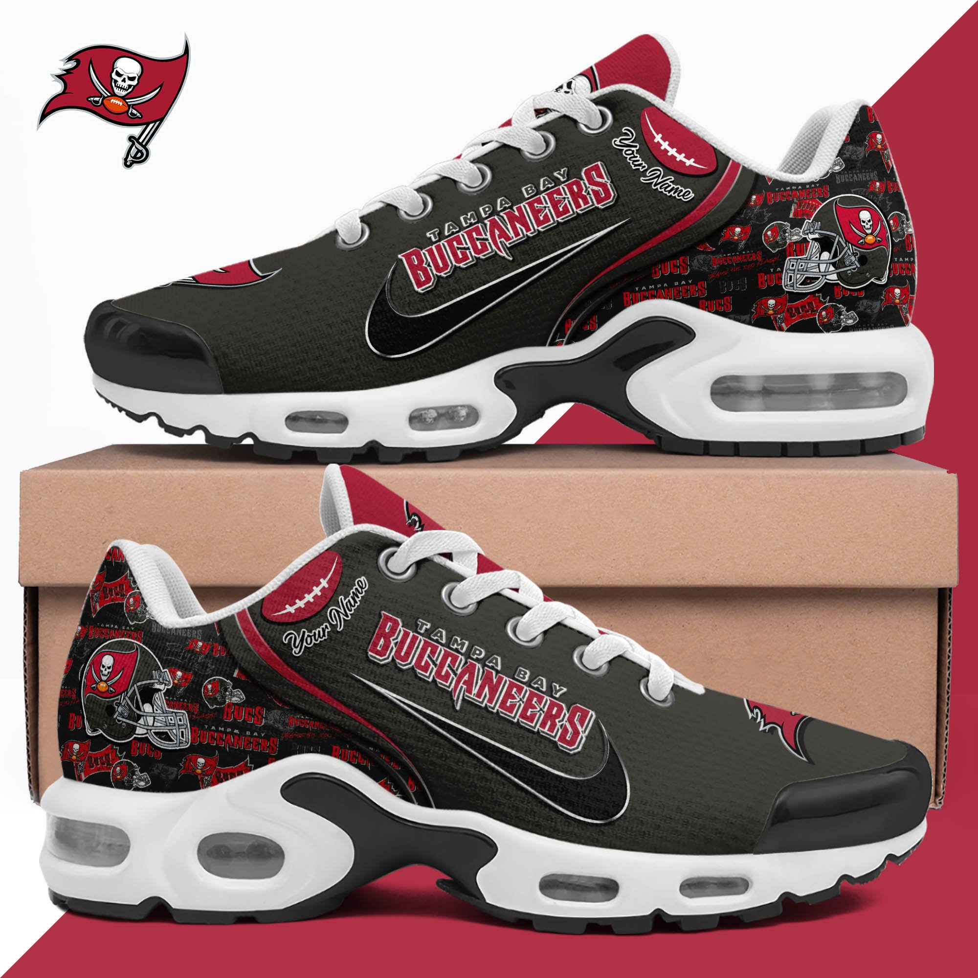 Tampa Bay Buccaneers TN Shoes 2026 Version Custom Your Name 499