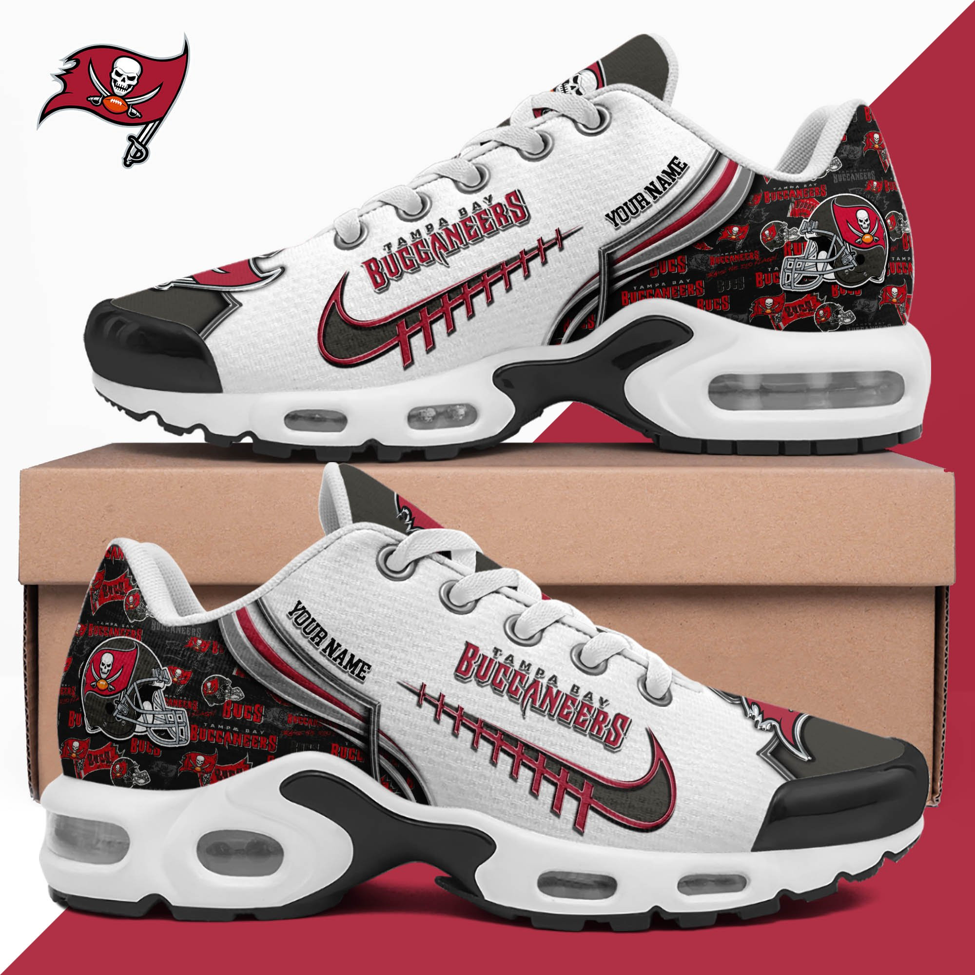 Tampa Bay Buccaneers TN Shoes 2026 Version Custom Your Name 642