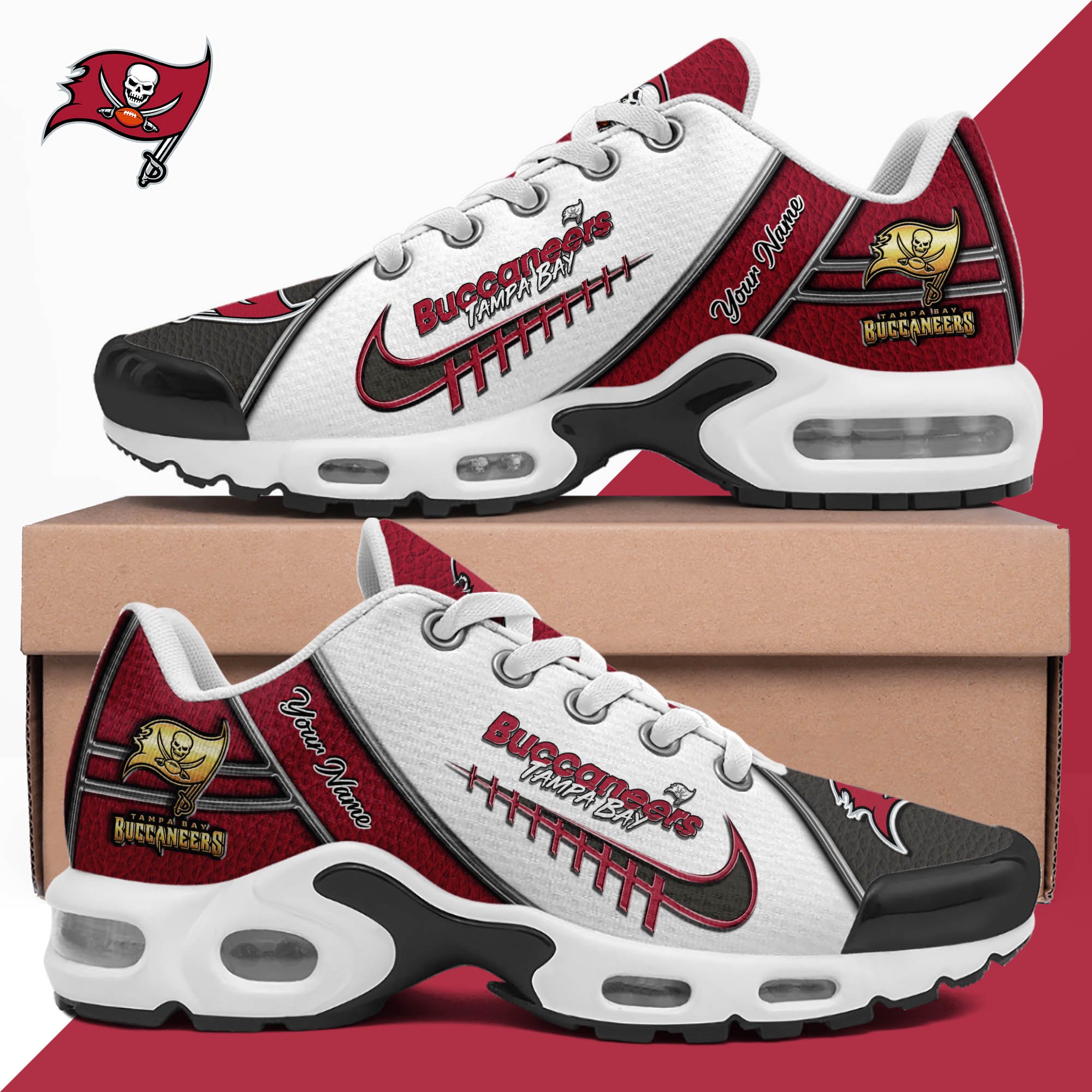 Tampa Bay Buccaneers TN Shoes 2026 Version Custom Your Name, Football Team Shoes 516