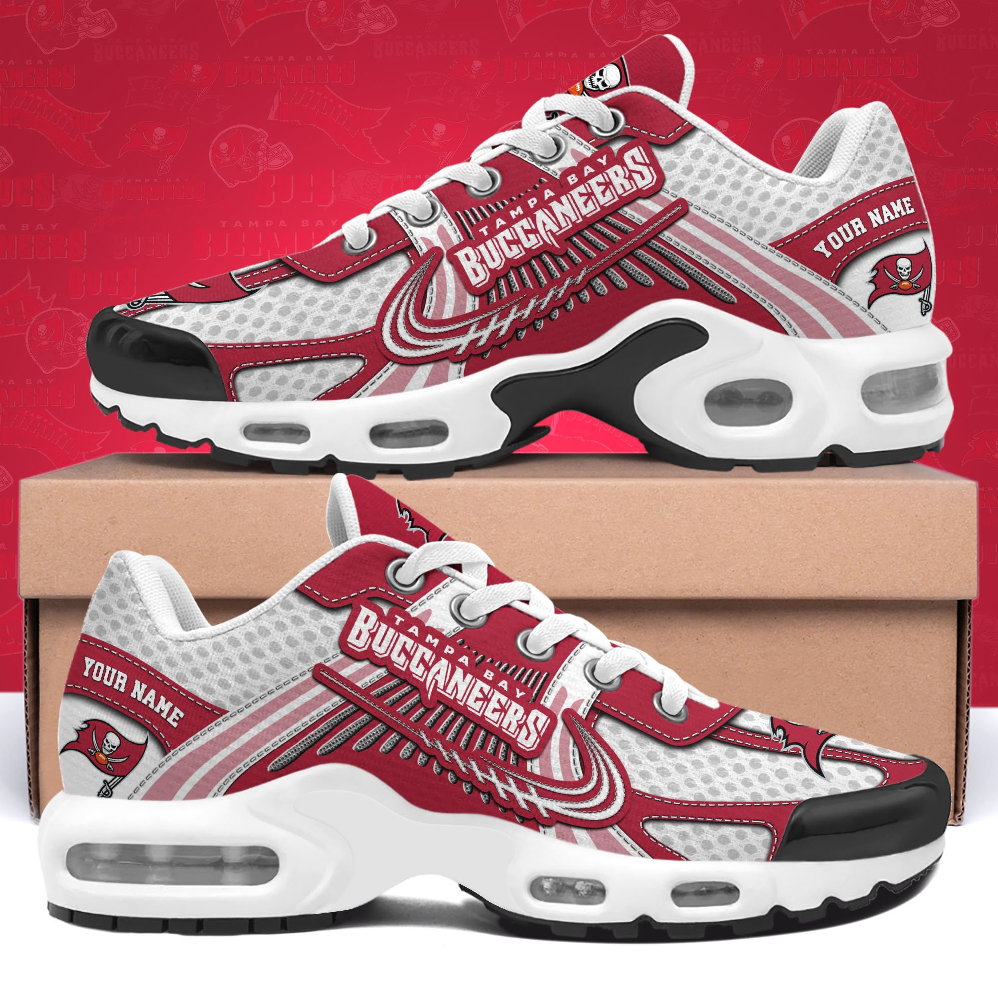 Tampa Bay Buccaneers TN Shoes Custom Your Name, Sport Team Shoes