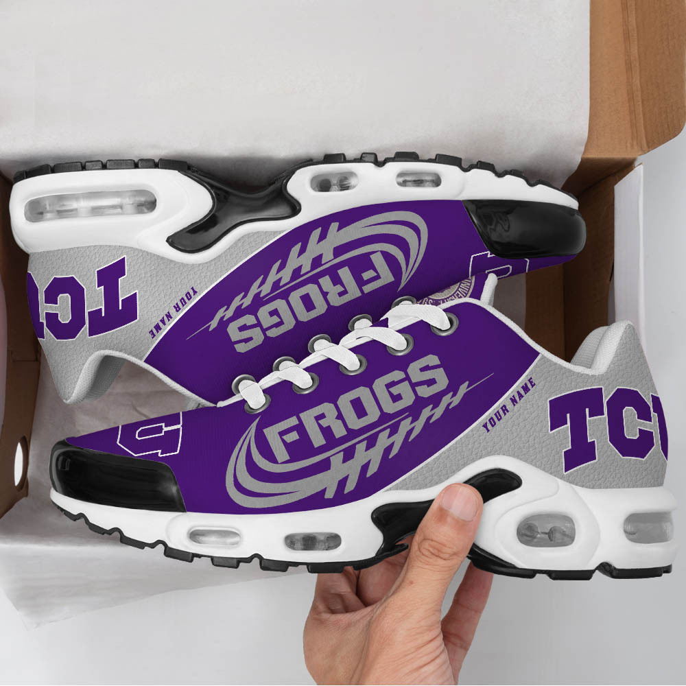 tcu horned frogs personalized tn air max shoes air cushion sneakers 2341 dqpnl