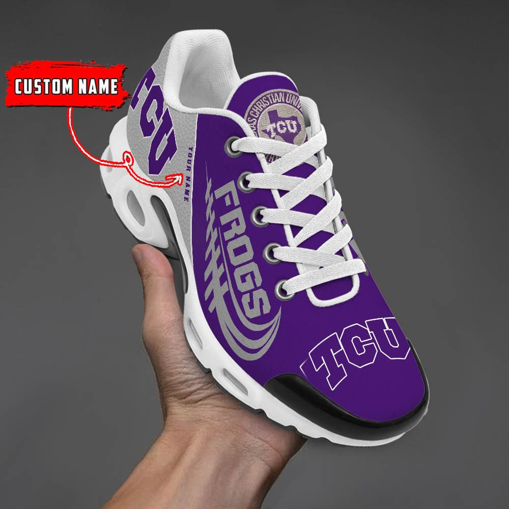 TCU Horned Frogs TN Air Max Plus Shoes Sneakers For Men And Women