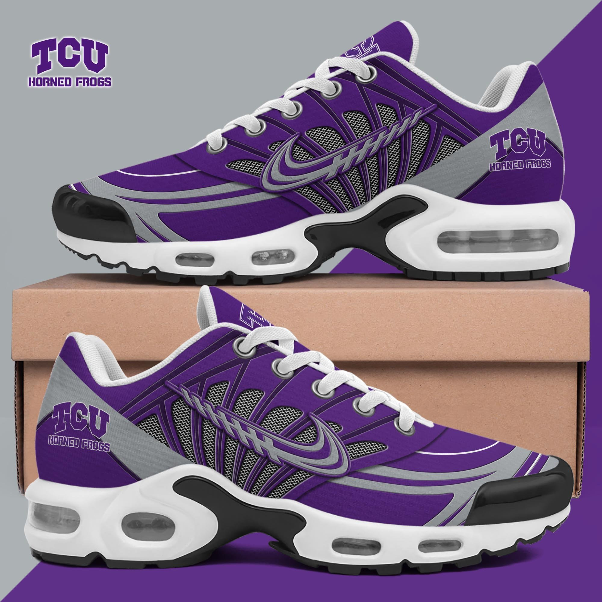 TCU Horned Frogs TN Shoes 2026 Version Custom Name 135