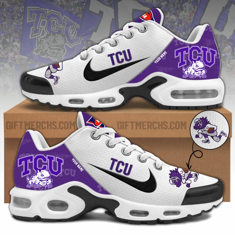 tcu horned frogs tn shoes 2026 version custom name shoes for sport fan sport gifts ph270 9666 lsfpe