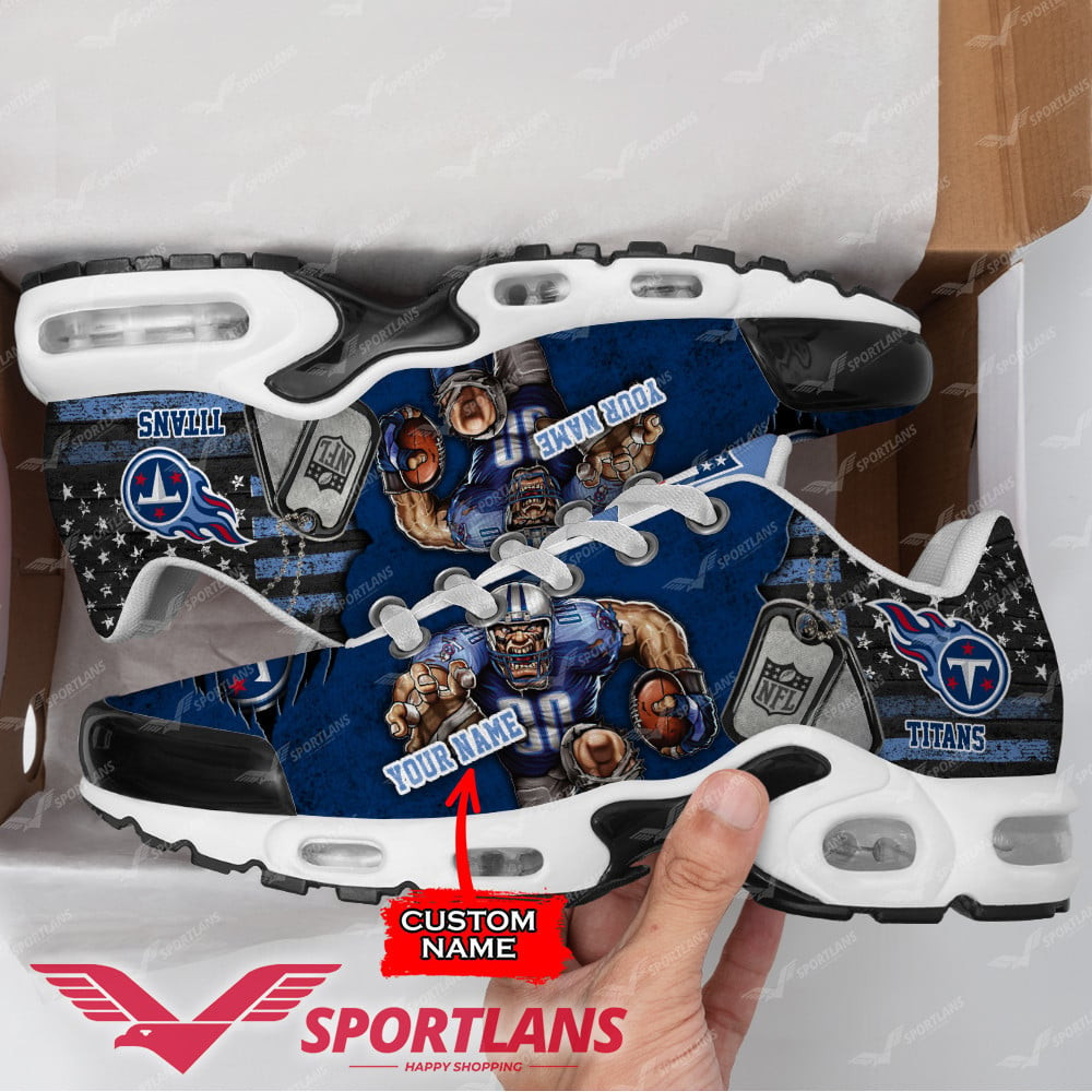 Tennessee Titans Personalized TN Air Max Shoes Air Cushion Sneakers DTYNNS