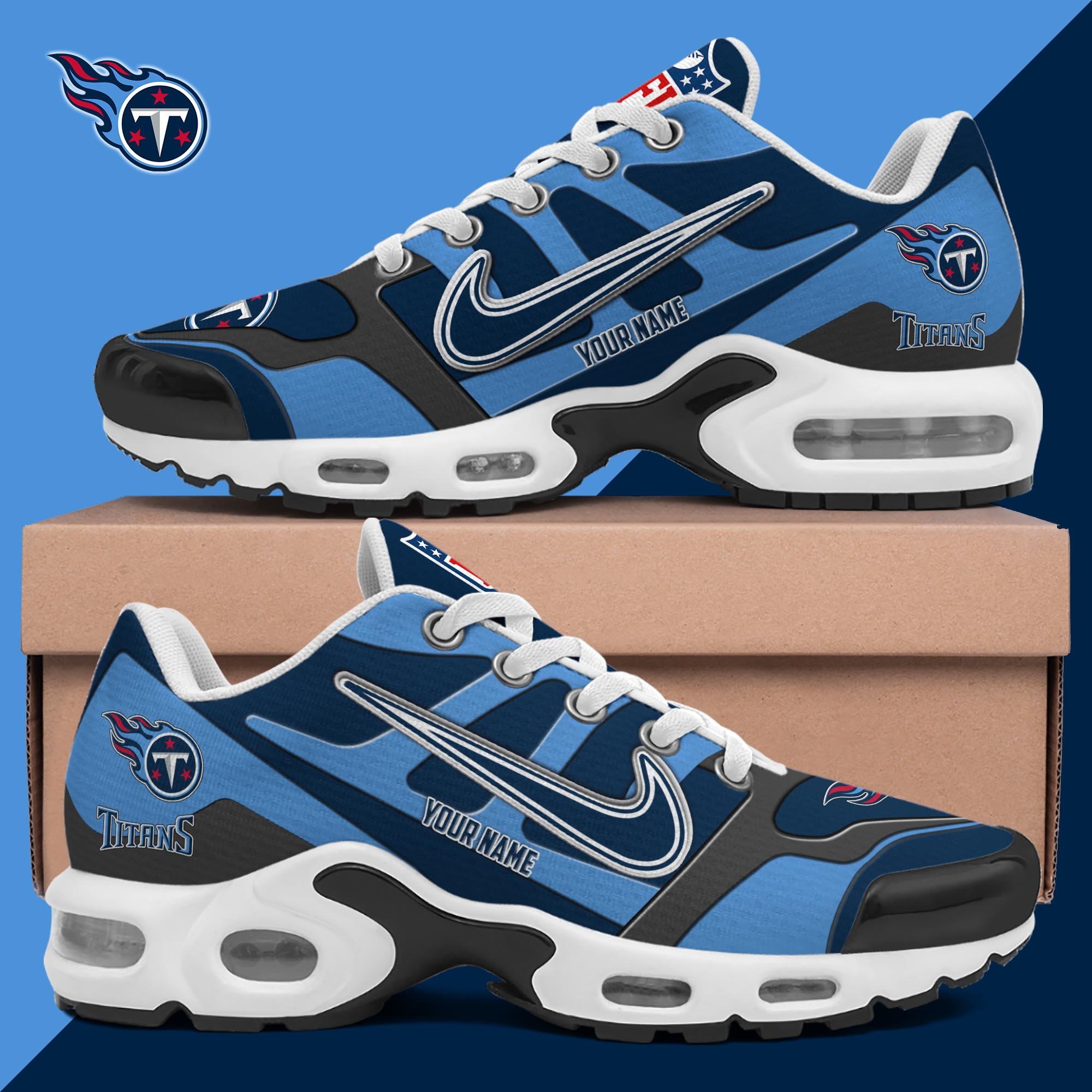tennessee titans tn shoes custom your name 7310 smmgt