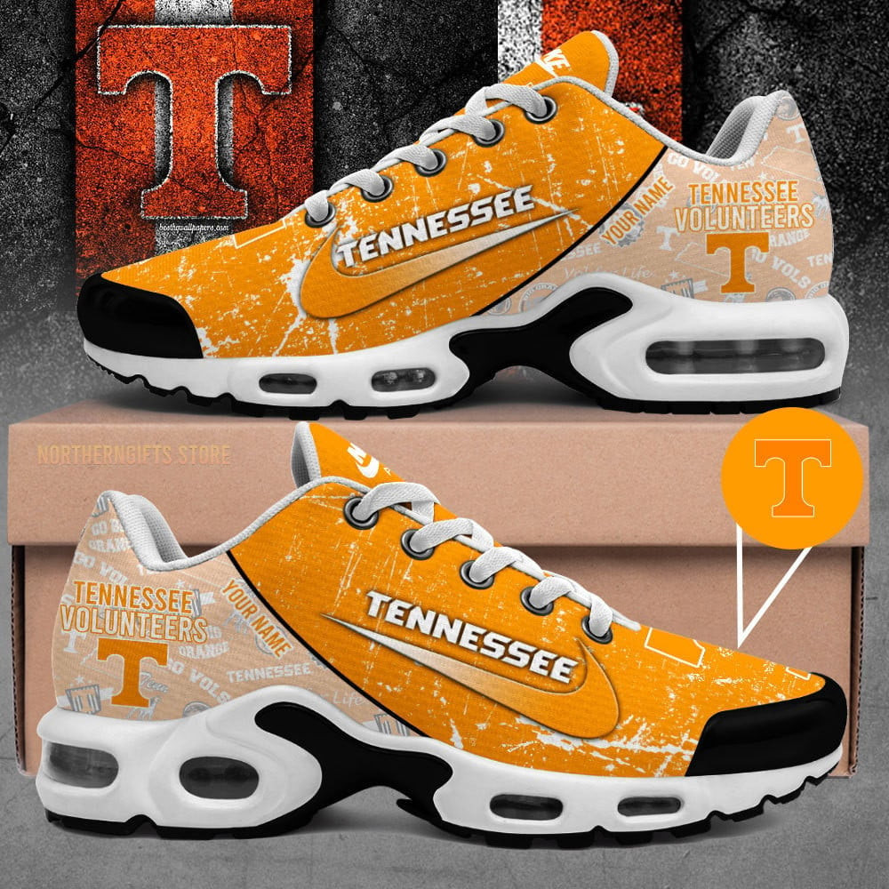 Tennessee Volunteers TN Air Max Plus Shoes Sneakers For Men And Women