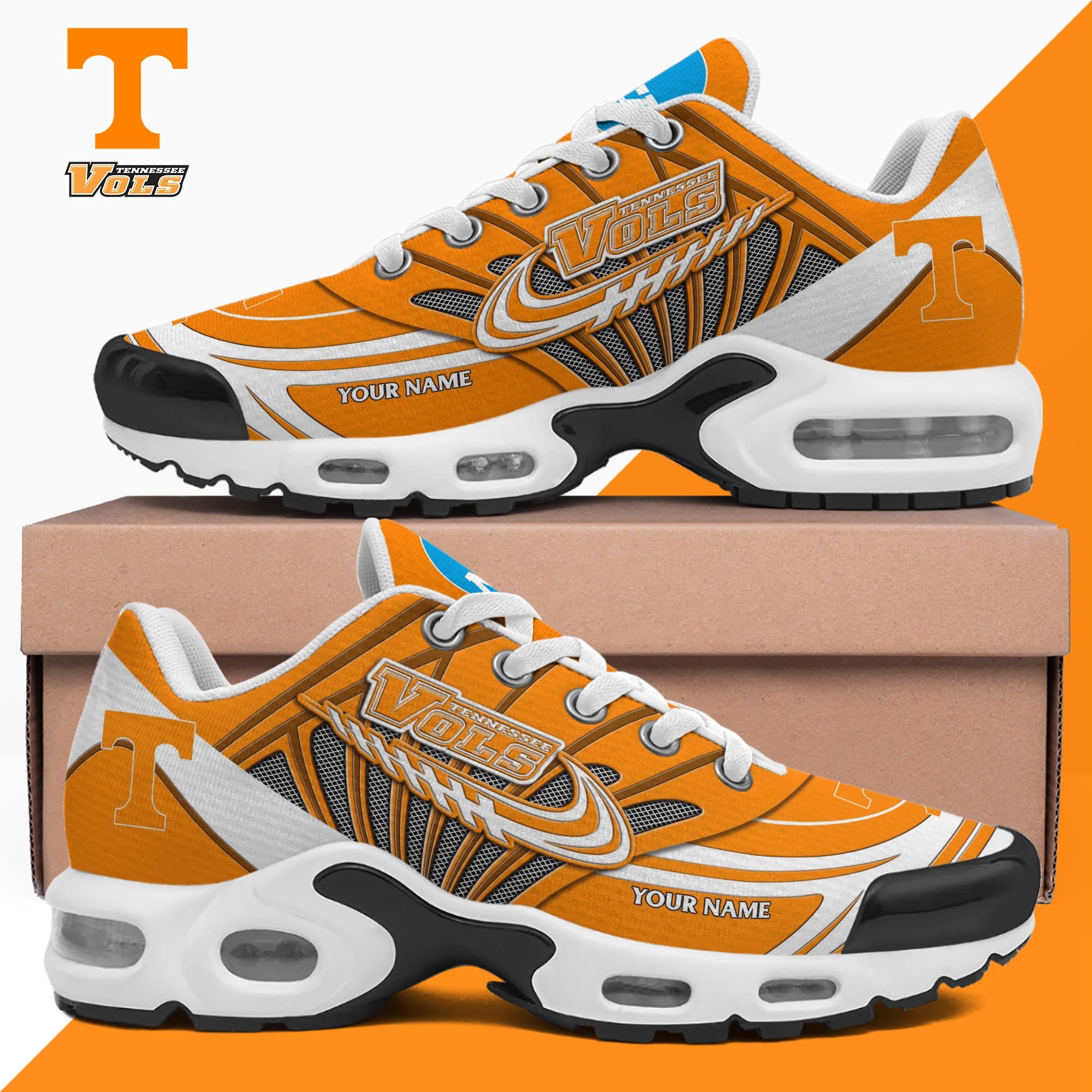 Tennessee Volunteers TN Shoes 2026 Version Custom Your Name 594