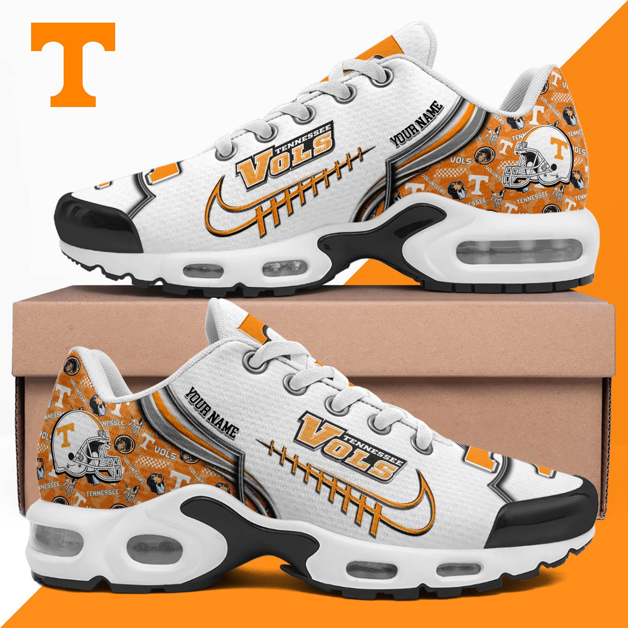 Tennessee Volunteers TN Shoes 2026 Version Custom Your Name 642