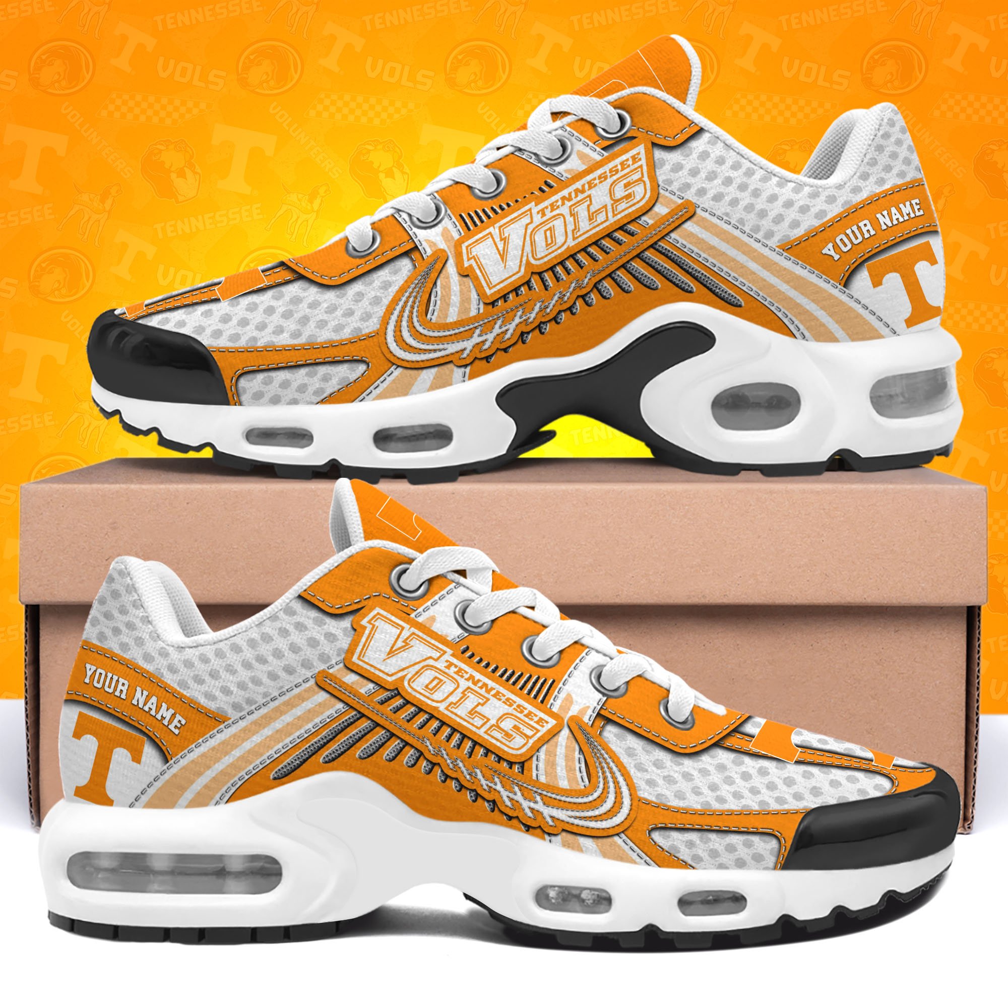 tennessee volunteers tn shoes custom your name sport shoes 5282 pl66v