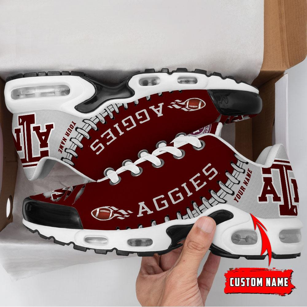 Texas A&M Aggies Personalized TN Air Max Shoes Air Cushion Sneakers
