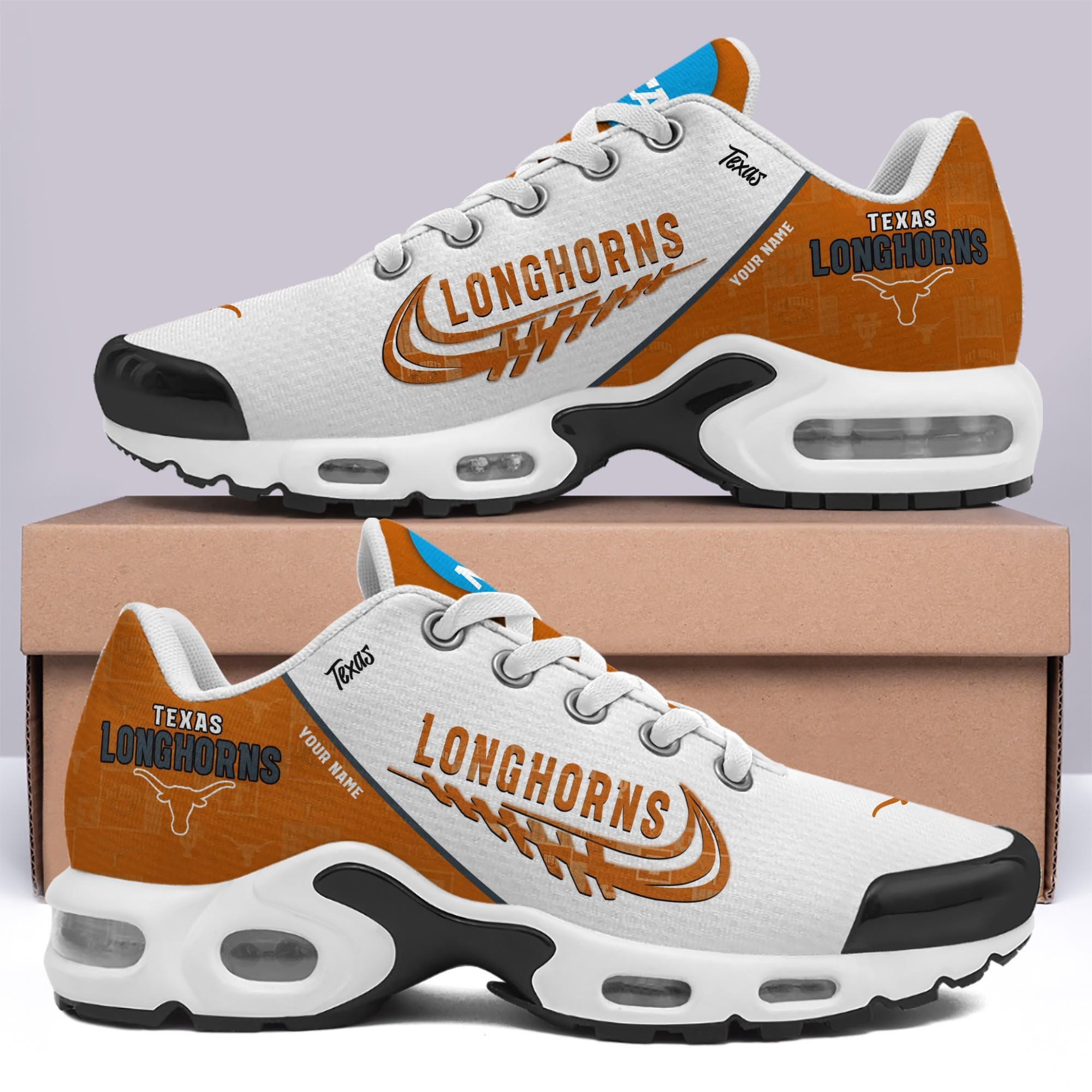 Texas Longhorns TN Shoes Custom Your Name 2026 Version 203
