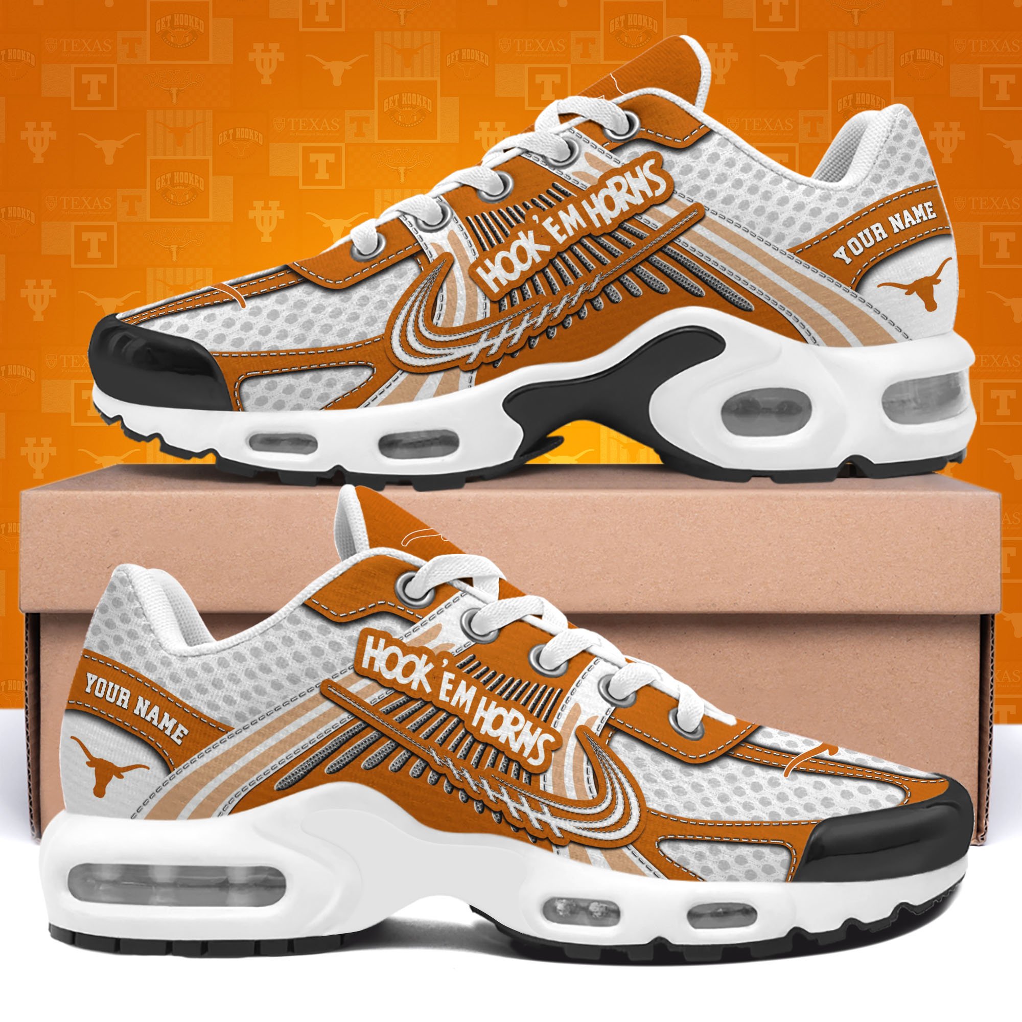 texas longhorns tn shoes custom your name sport shoes 3692 od7kl