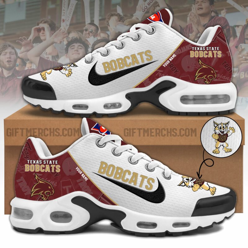 Texas State Bobcats TN Shoes 2026 Version Custom Name, Shoes For Sport Fan, Sport Gifts PH270