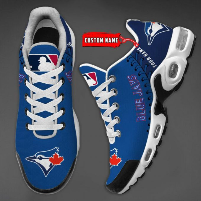 Toronto Blue Jays Custom Name Shoes Air Cushion Sneakers