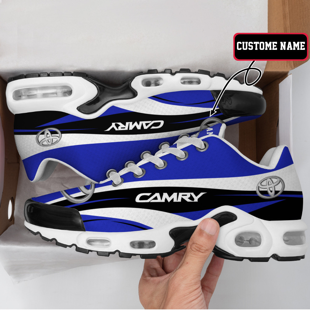 Toyota Camry Wave Style Custom Name TN Air Max Shoes Air Cushion Sneakers