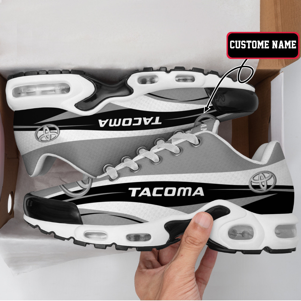 Toyota Tacoma Wave Style Custom Name TN Air Max Shoes Air Cushion Sneakers