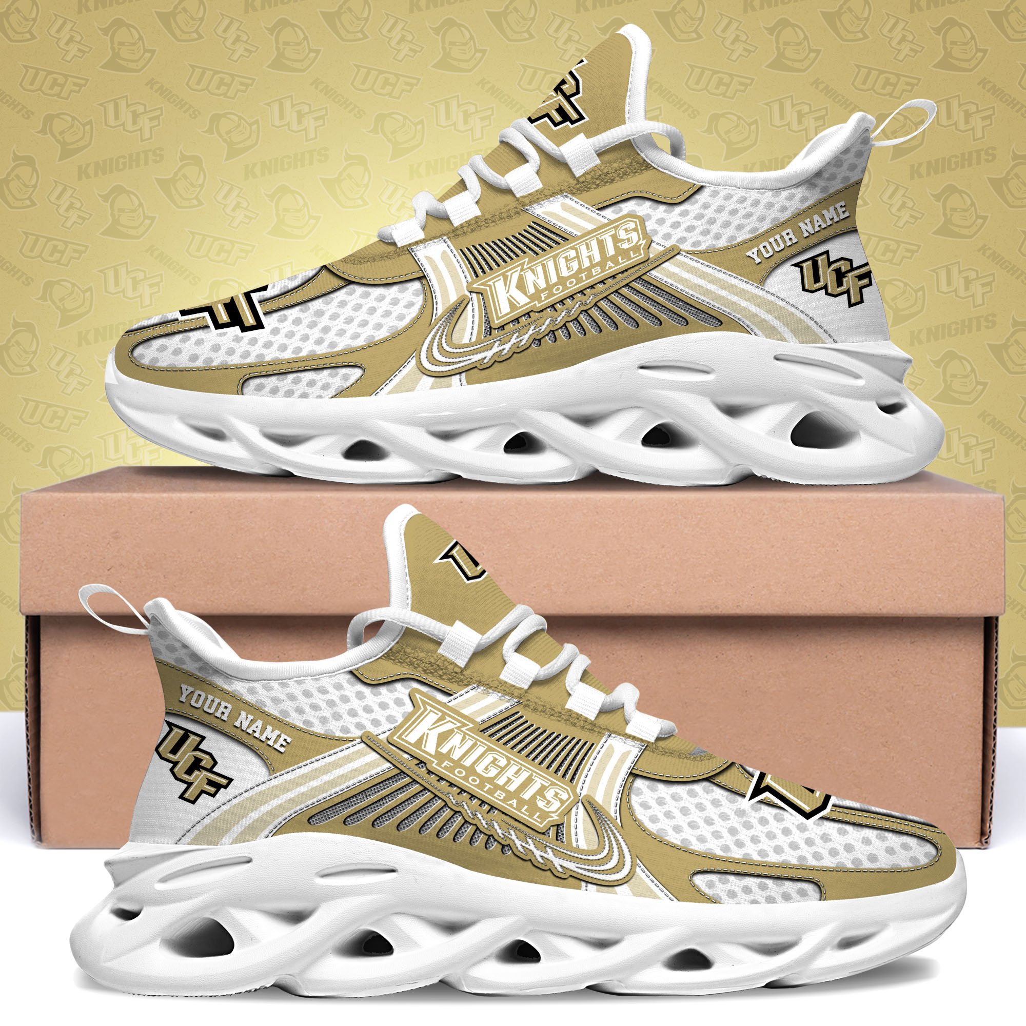 ucf knights clunky sneakers custom your name sport sneakers sport gifts for fan gifts for him 8476 fbpdl