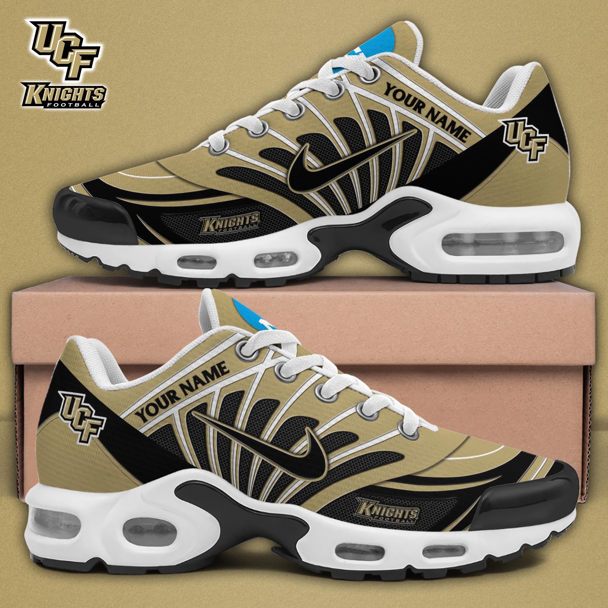 UCF Knights TN Shoes 2026 Version Custom Name 