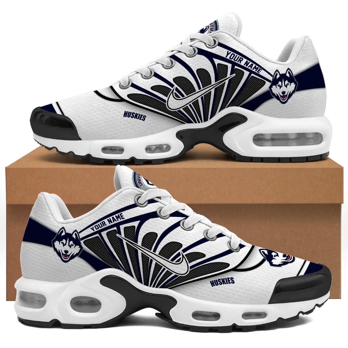 UConn Huskies  Air Max Plus Shoes - Limited