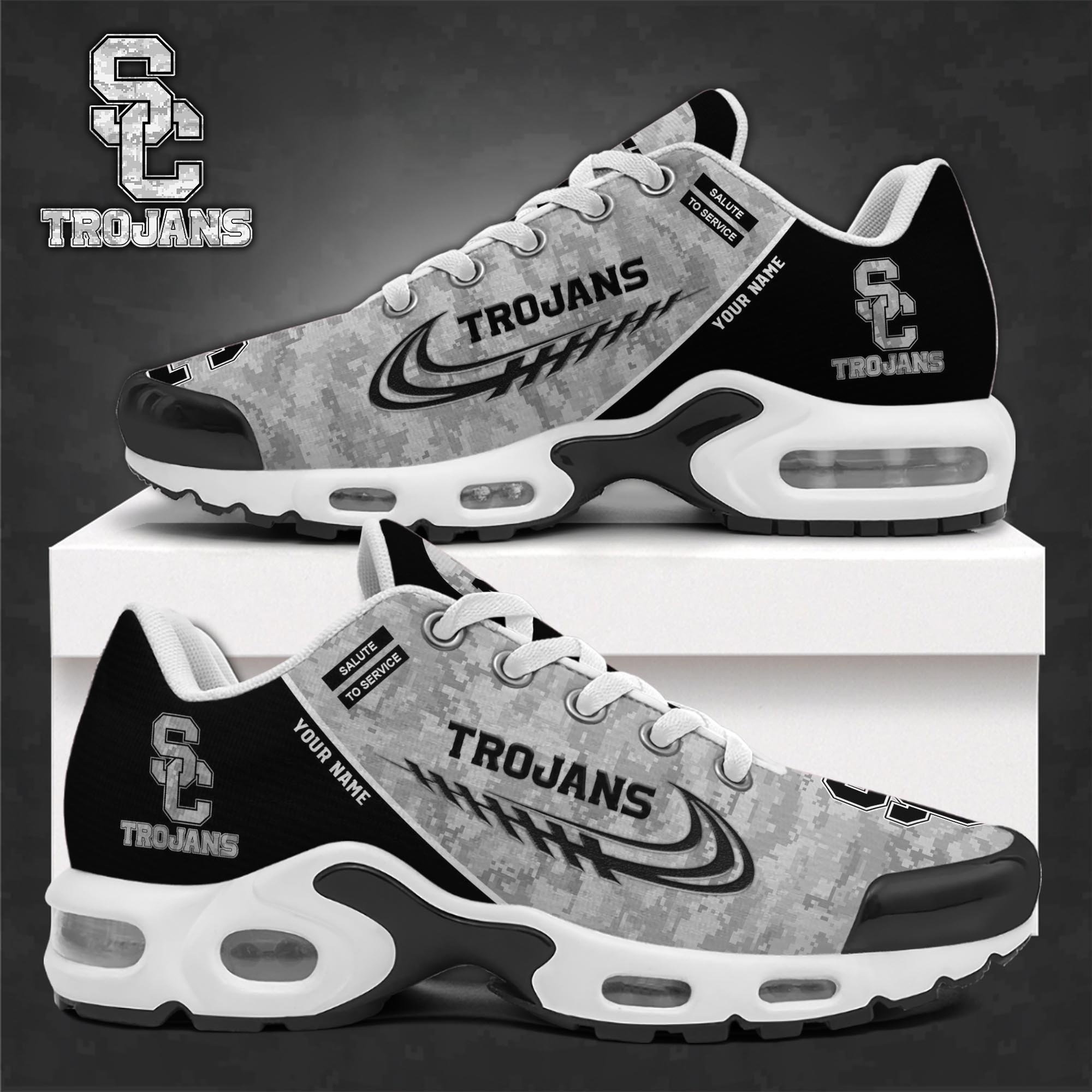 usc trojans tn shoes 2026 version custom name camouflage shoes ph585 7845 8o7sr