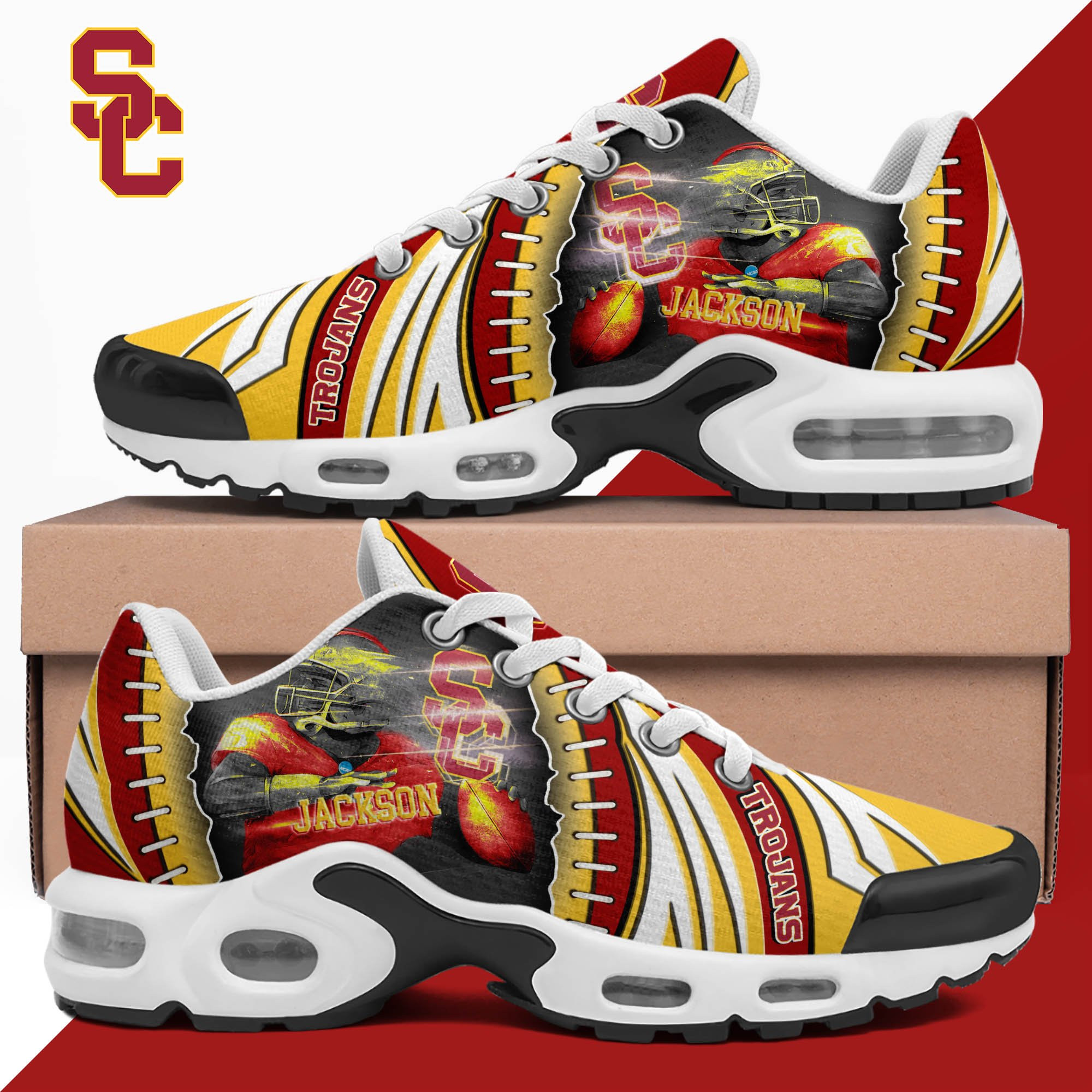 USC Trojans TN Shoes 2026 Version Custom Your Name 919