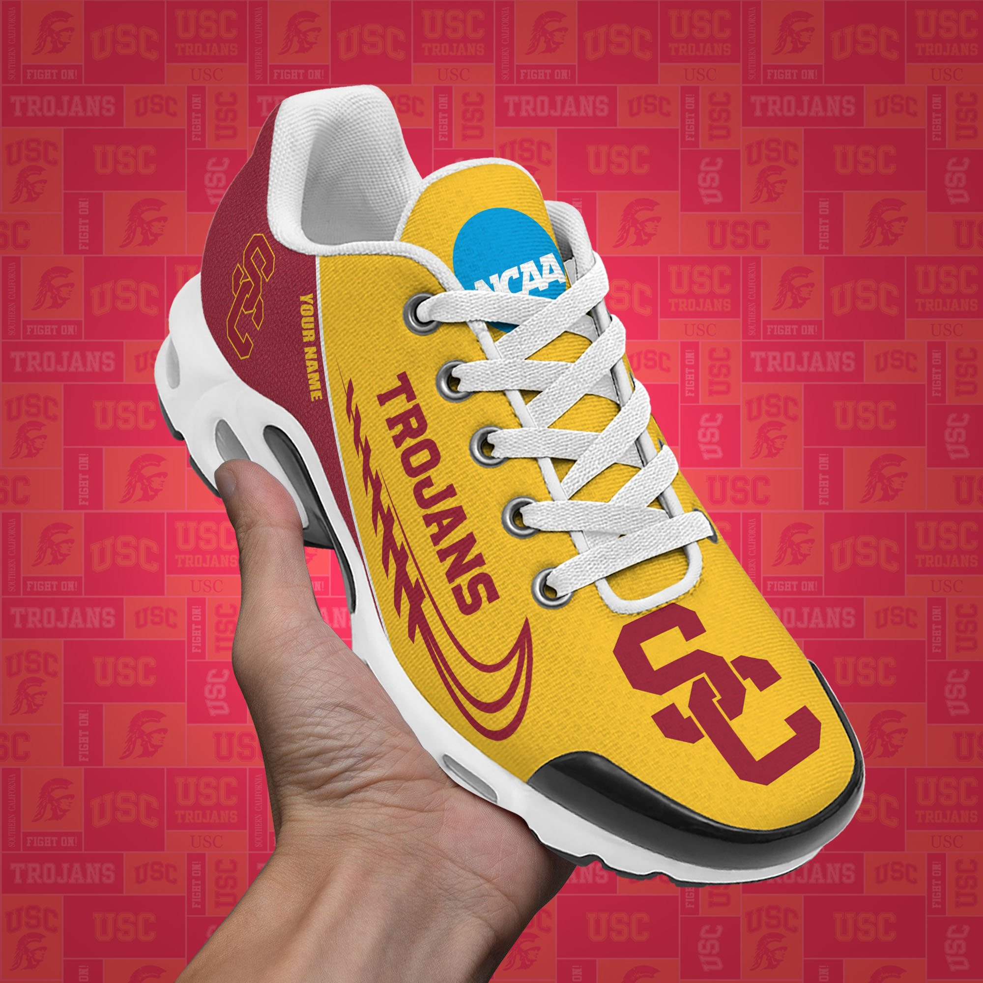 USC Trojans TN Shoes Custom Your Name 514