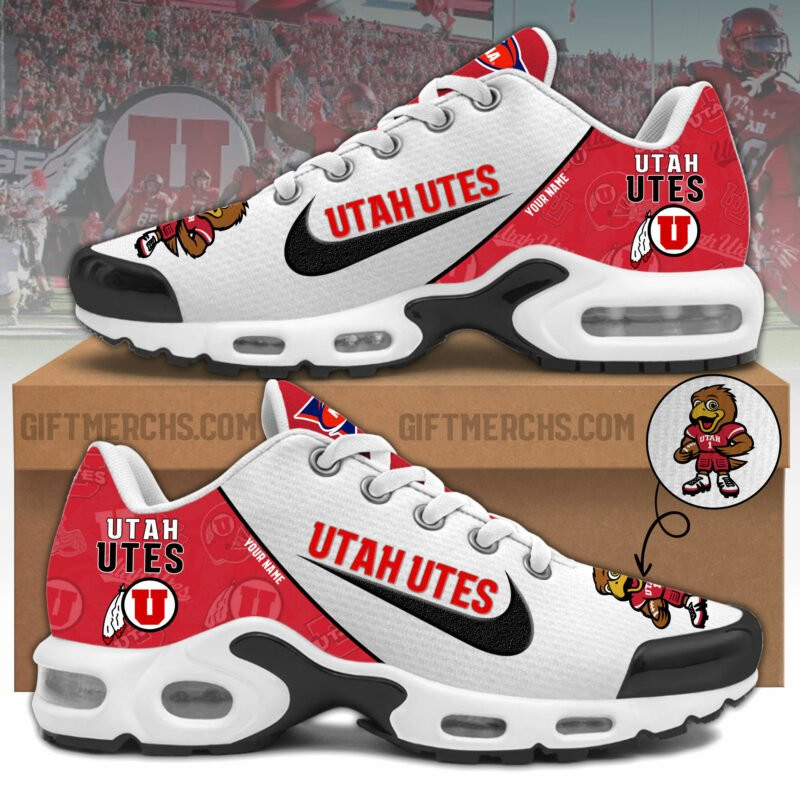 Utah Utes TN Shoes 2026 Version Custom Name, Shoes For Sport Fan, Sport Gifts PH270