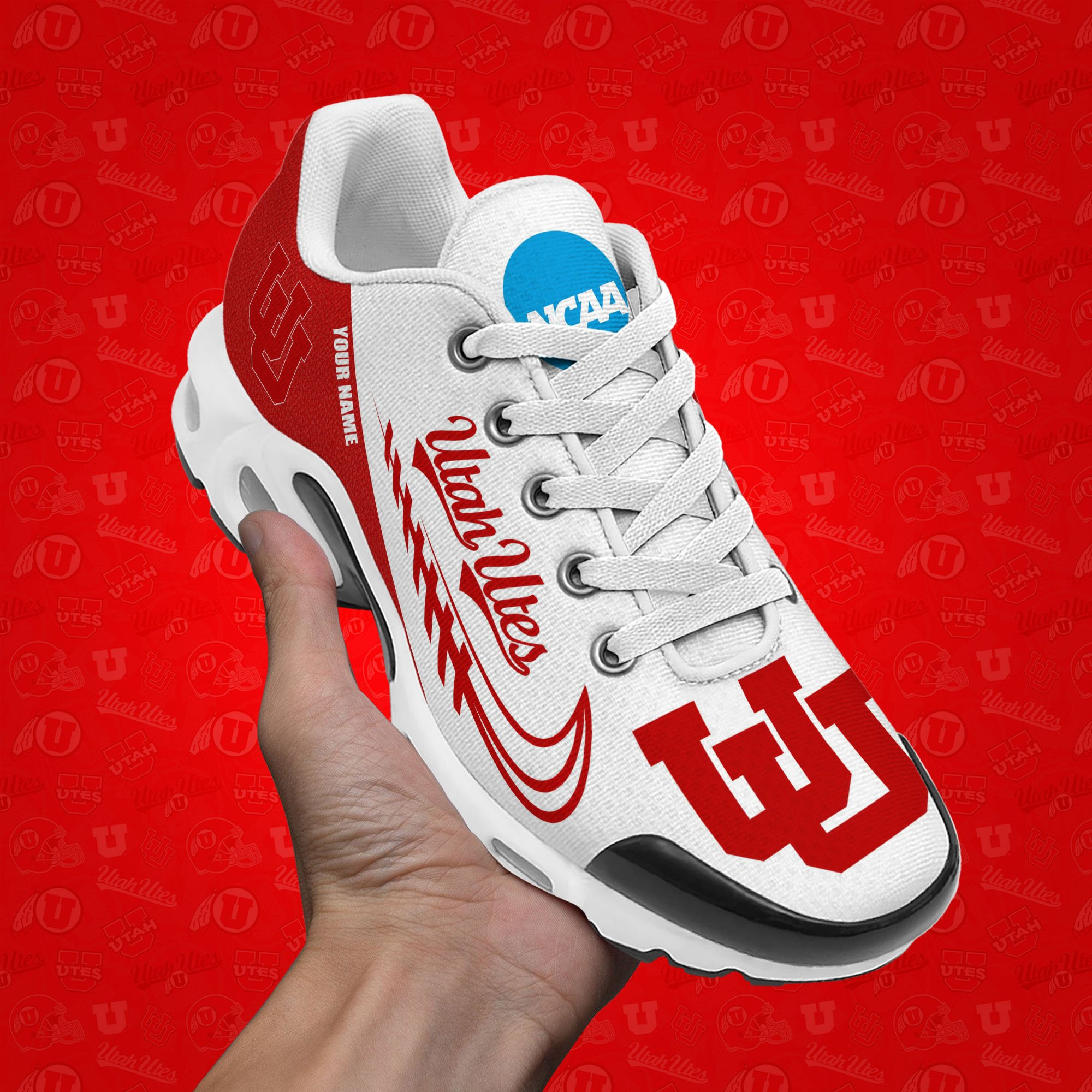 Utah Utes TN Shoes Custom Your Name 514