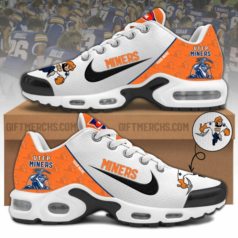 utep miners tn shoes 2026 version custom name shoes for sport fan sport gifts ph270 9543