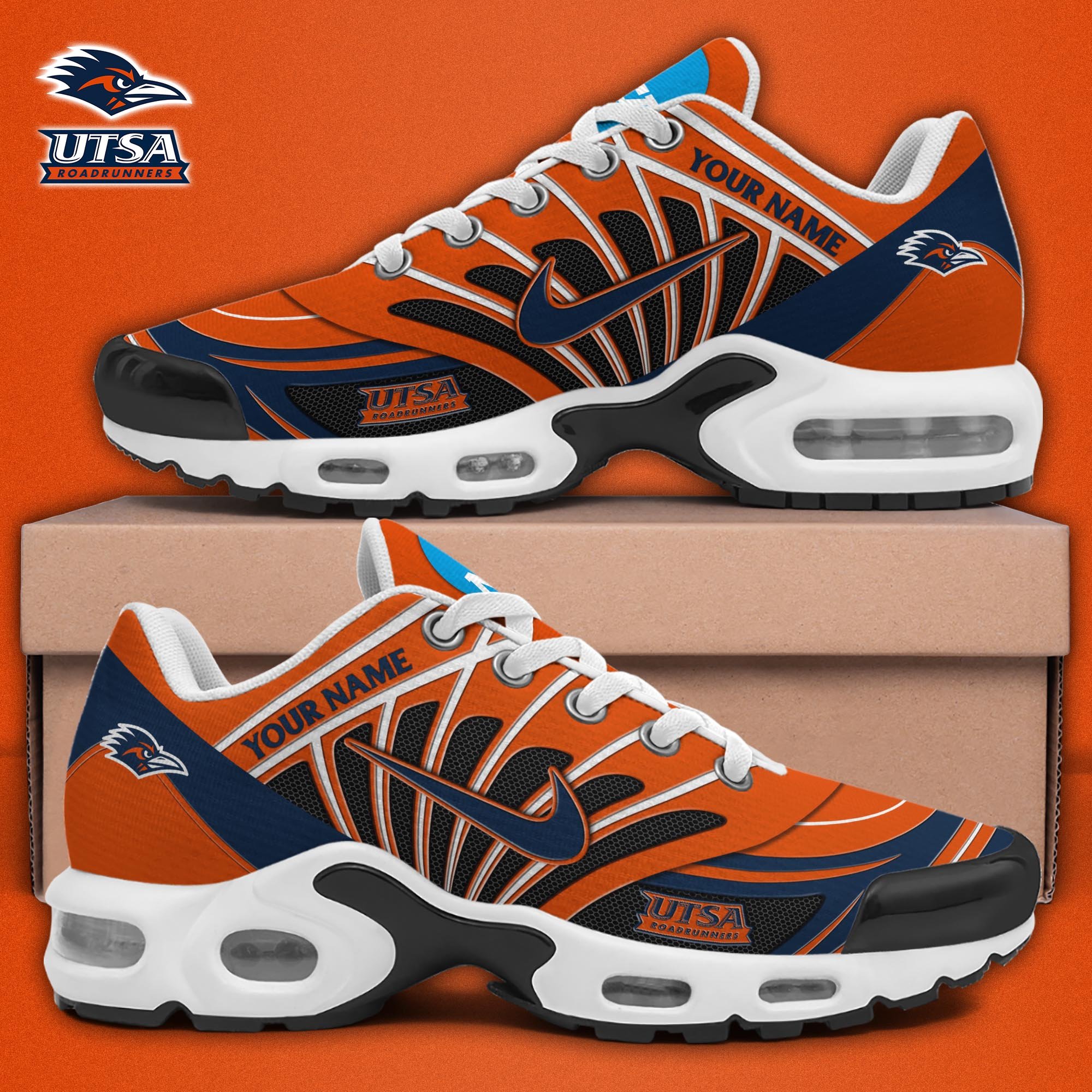 UTSA Roadrunners TN Shoes 2026 Version Custom Name 