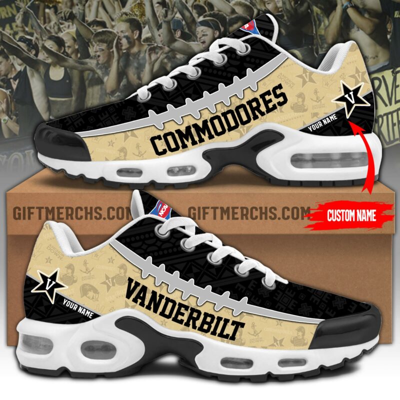 vanderbilt commodores tn shoes 2026 version custom name shoes for sport fan sport gifts ph270 8312 9nsop