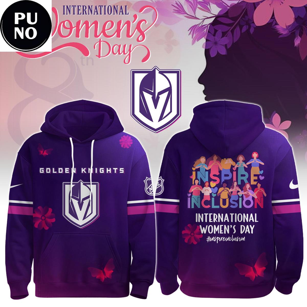 Vegas Golden Knights x International Women's Day 2026 Hoodie 
