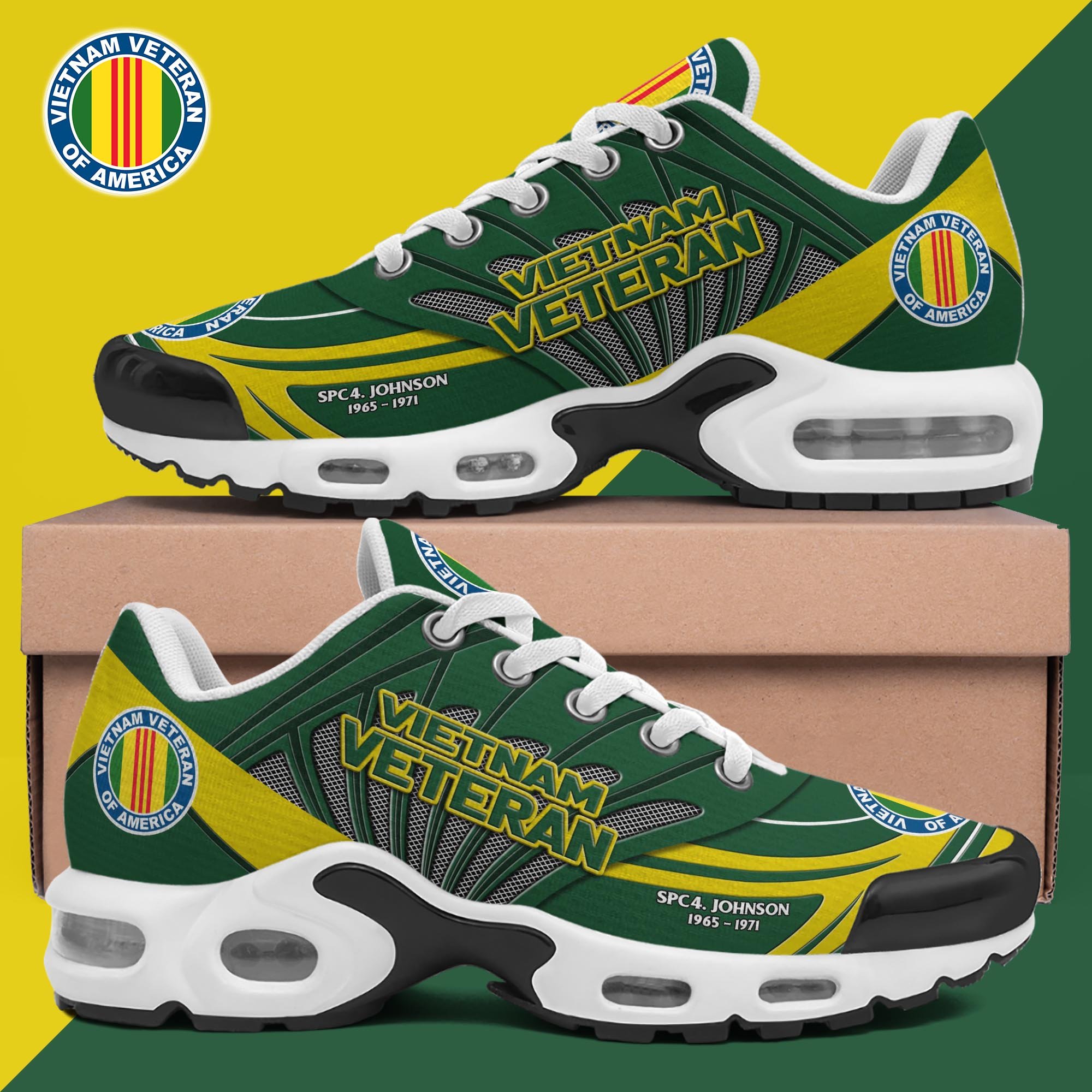 vietnam veteran tn shoes custom name and year military shoes military gifts ph406 2467