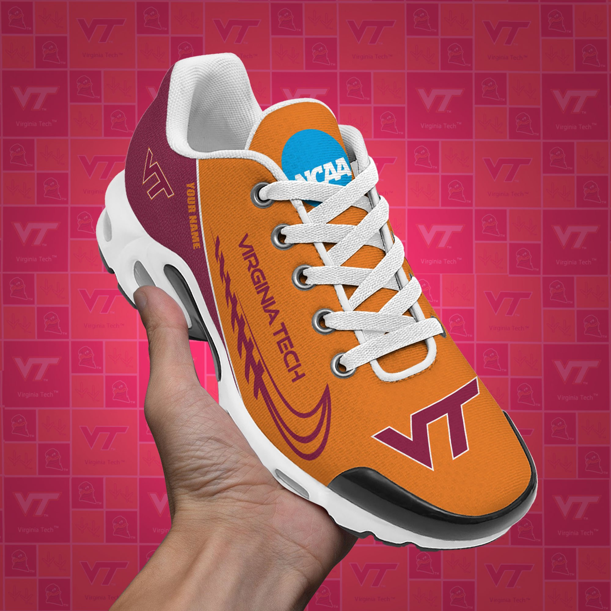 virginia tech hokies tn shoes custom your name 514 2995 ovay9