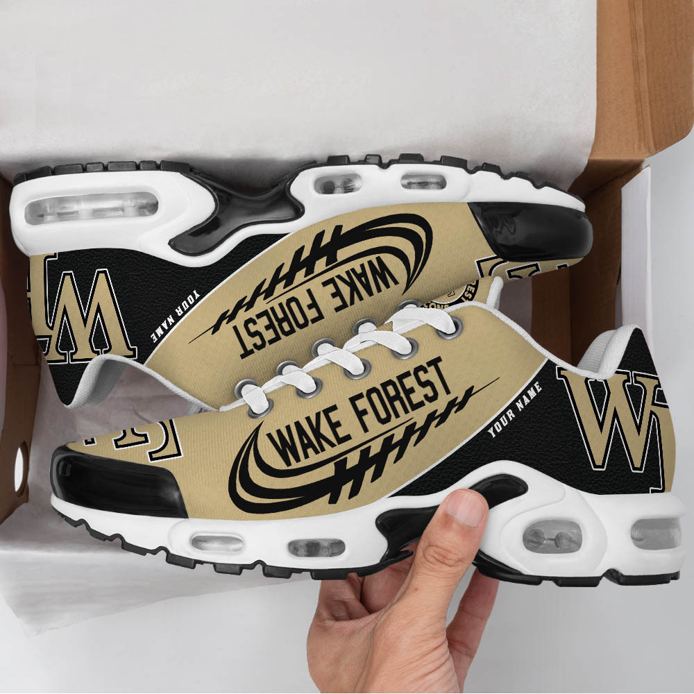Wake Forest Demon Deacons Personalized TN Air Max Shoes Air Cushion Sneakers