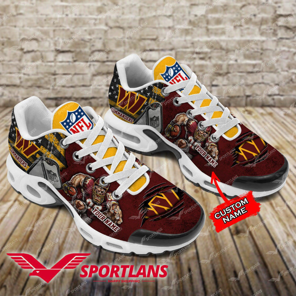 Washington Commanders Personalized TN Shoes Air Cushion Sneakers DTYNNS