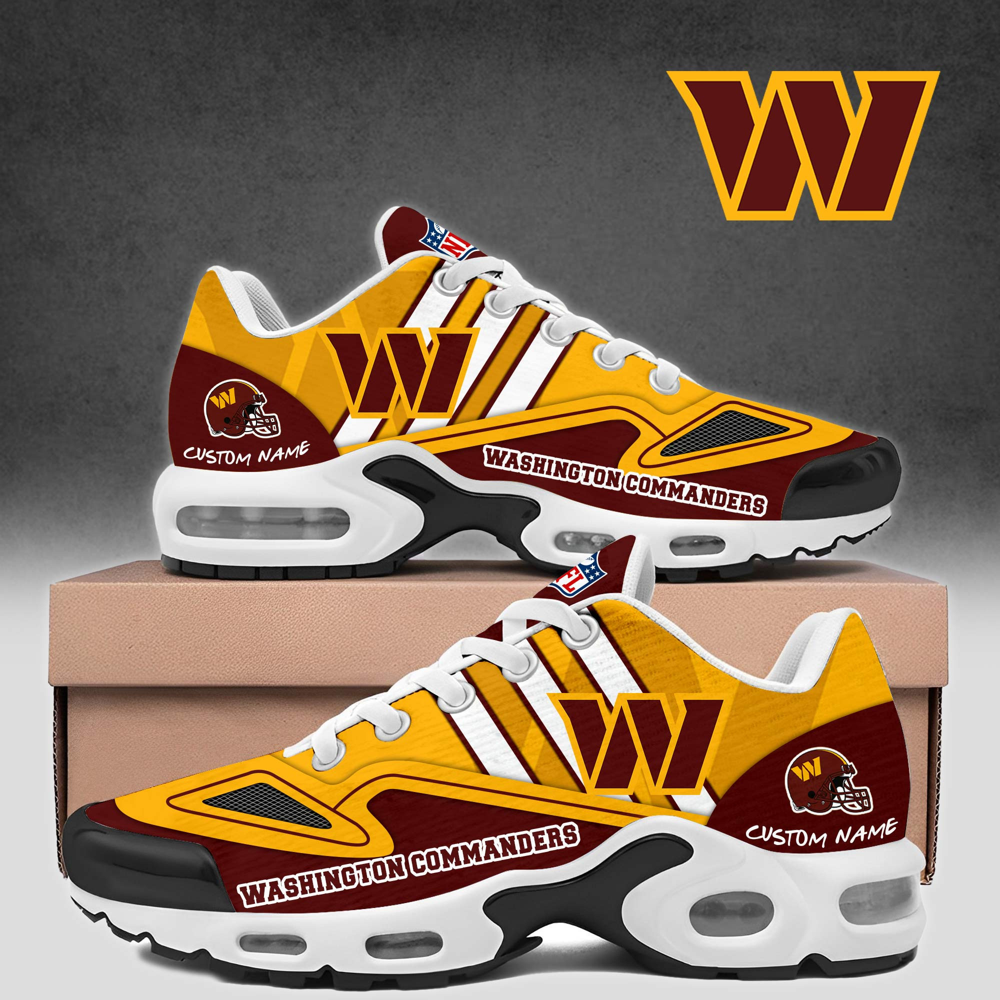 Washington Commanders TN Air Max Plus Shoes Sneakers For Men And Women